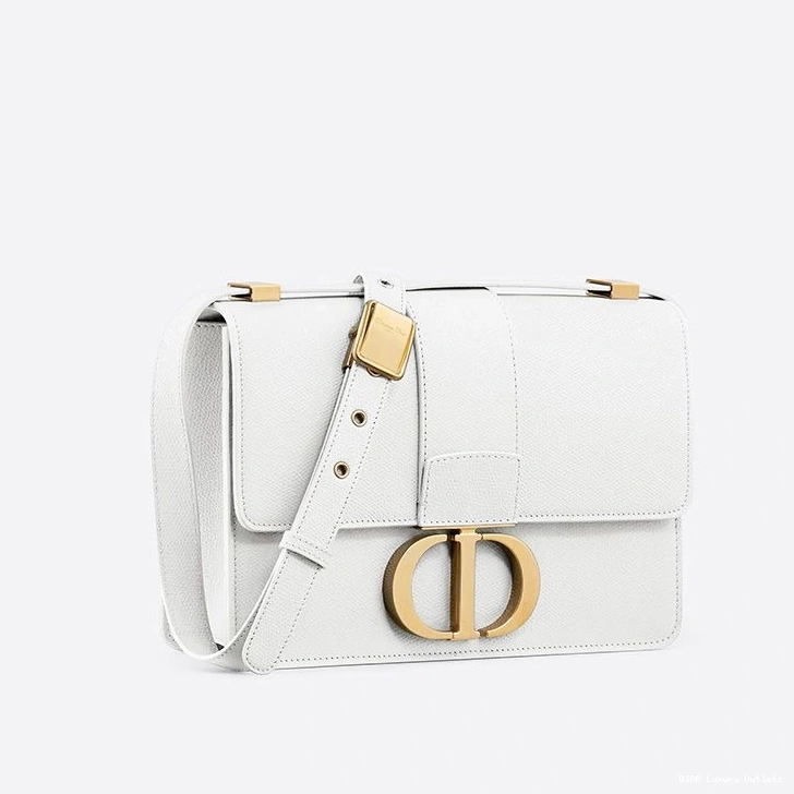 Cheap Montaigne Calfskin 30 Dior Grained White Bag 0725 Luxury